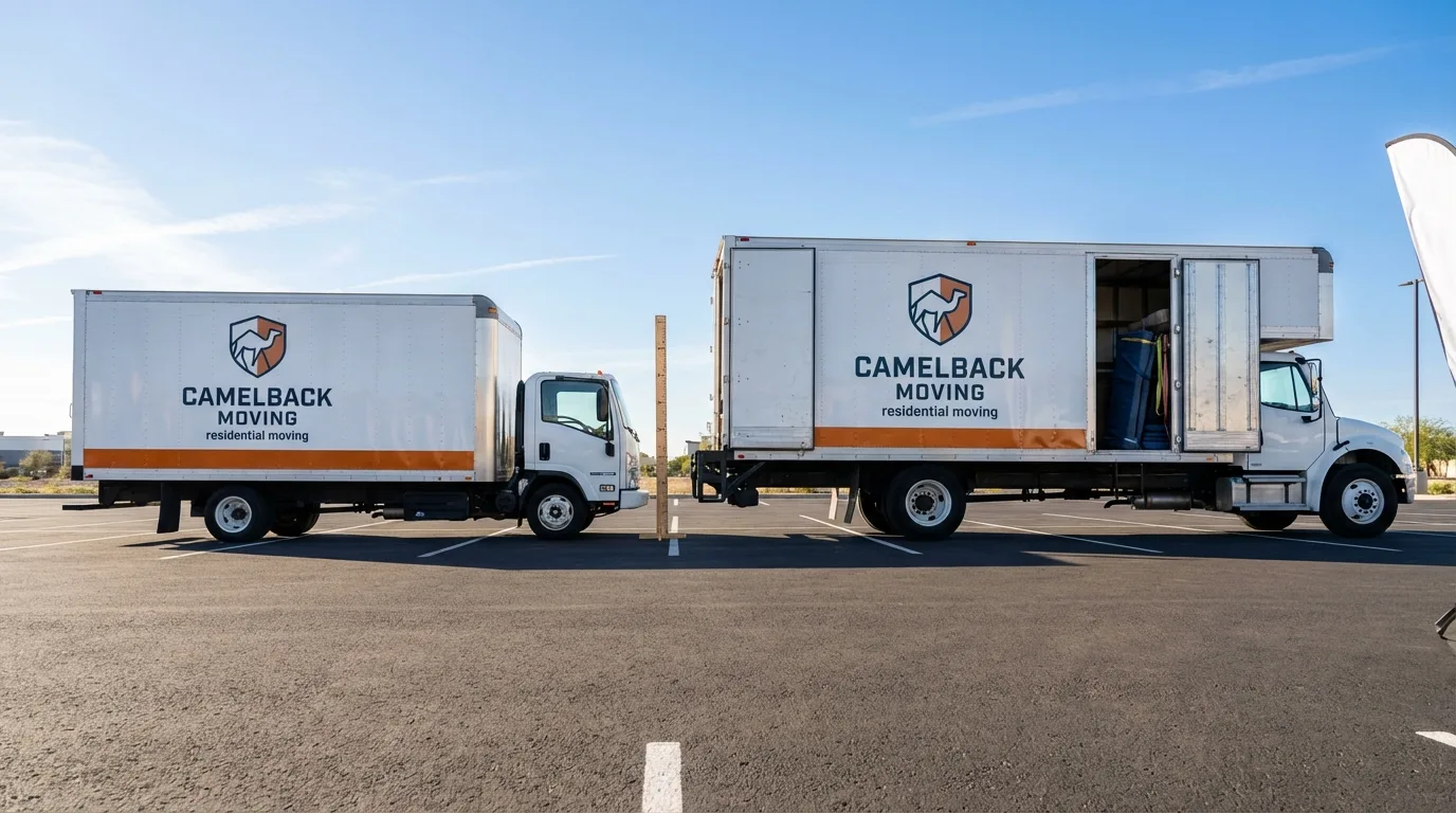 Moving truck size capacity guide in Travelers Rest